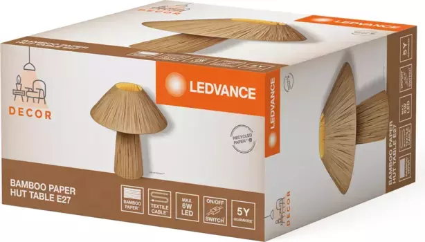 Лампа LEDVANCE, коричневый