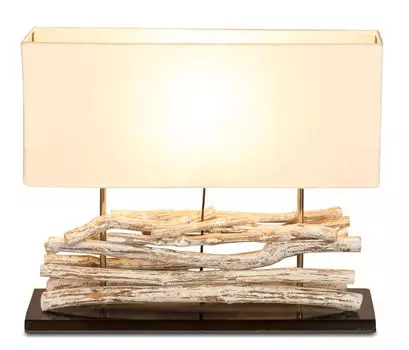 Лампа настольная лампа из дерева деревянная лампа настольная лампа коряги высотой 45см levandeo