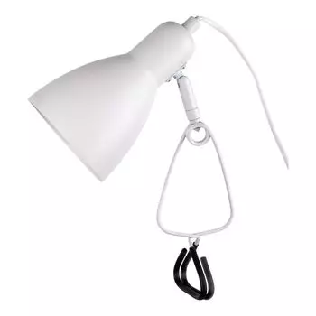 Лампа настольная с зажимом "МАРА" белая Nve, белый