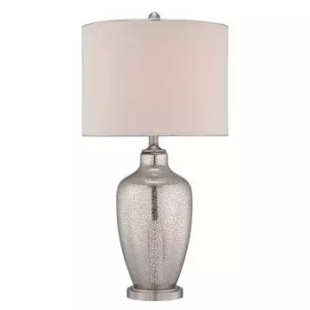 Лампа Николла с бежевым абажуром Elstead Lighting