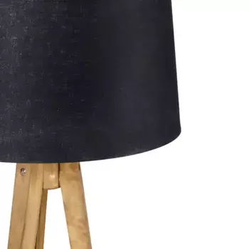 Лампа QAZQA, черный