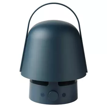 Лампа с динамиком Bluetooth Ikea Vappeby, синий
