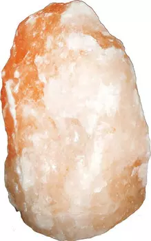 Лампа с соляным каменем Globo, 12x12,5x16 см, апельсин