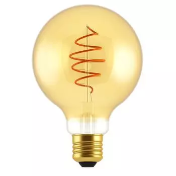 Лампочка G125 E27 250лм с регулируемой яркостью Золотая 5 Вт Nordlux, золото