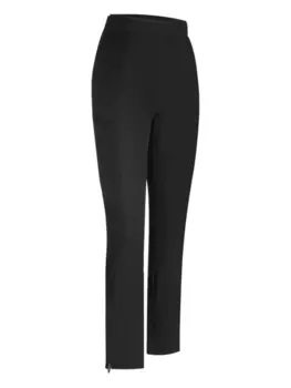 LAMUNT брюки с завышенной талией, черный