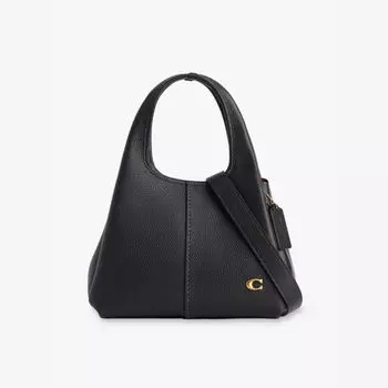 Lana 23 кожаная сумка через плечо Coach, черный