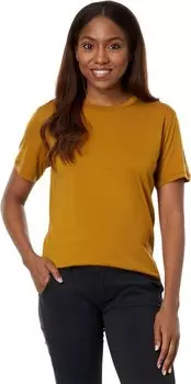 Лана Крю с коротким рукавом Arc'teryx, цвет Yukon