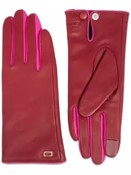 Lancel кашемировые перчатки Gants Femme, красный