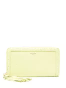 Lancel кошелек на молнии, желтый