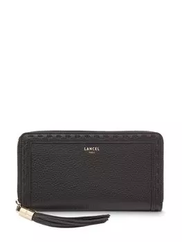 Lancel кошелек с логотипом, черный
