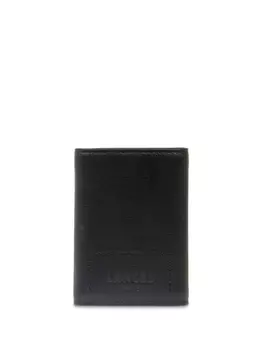 Lancel кошелек в три сложения, черный