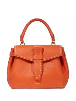 Lancel маленькая сумка-тоут Charlie de Lancer, оранжевый