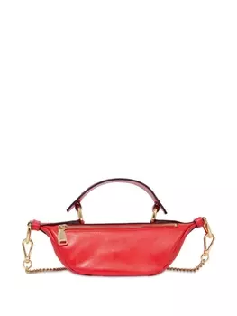 Lancel мини-сумка через плечо Origami, оранжевый