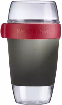Ланч-бокс WESTMARK, (1 шт.), 1150 мл 11,3х21,0х12,3 см, красный/антрацит