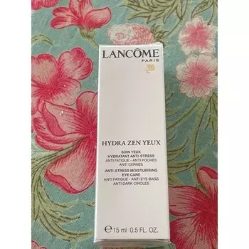 Lancome Hydra Zen Yeux Антистрессовый увлажняющий крем для ухода за глазами NIB в запечатанном виде $ 67 Lancme