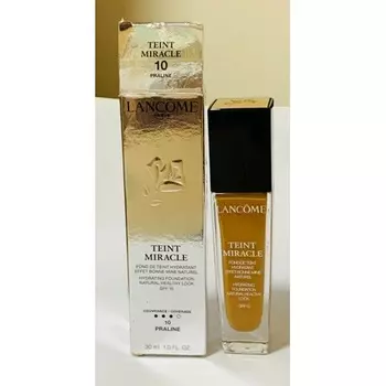Lancome Teint Miracle Hydrating Foundation 10 Пралине SPF 5 30 мл Lancme