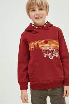 Land Rover надевается через голову Fat Face, красный