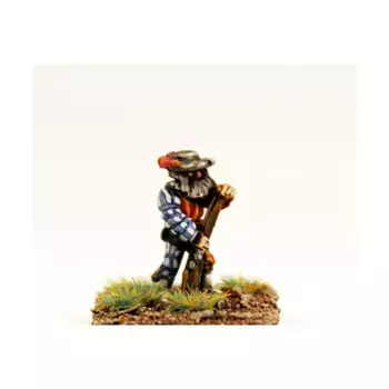 Ландскнехт заряжает аркебузу, Altuos Historical Miniatures - Early 16th Century (15mm)