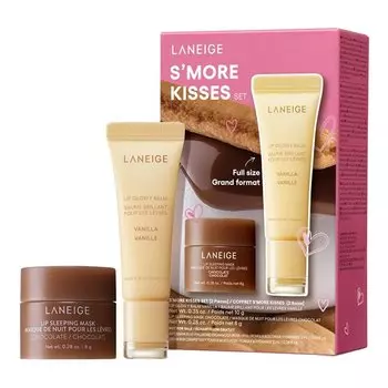 LANEIGE Smore's Kisses Set / Набор из двух лимитированных продуктов для губ!
