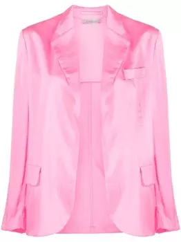 Laneus атласный блейзер Fluo, розовый