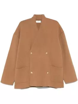 Laneus двубортный кардиган, нейтральный цвет