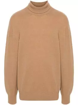 Laneus джемпер с высоким воротником, нейтральный цвет