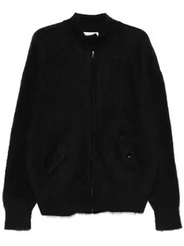 Laneus фактурный кардиган, черный