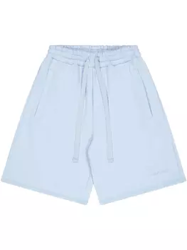 Laneus хлопковые шорты, синий