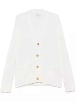Laneus кардиган на пуговицах, белый