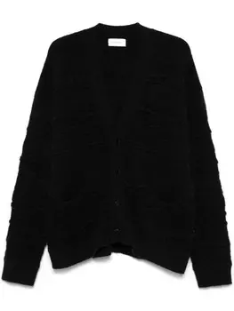Laneus кардиган с V-образным вырезом, черный