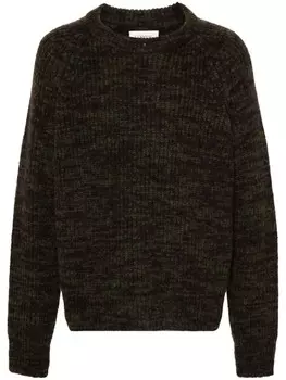 Laneus меланжевый свитер, зеленый