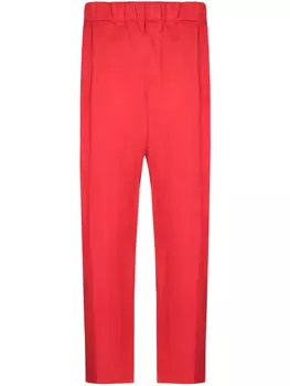 Laneus плиссированные брюки, красный