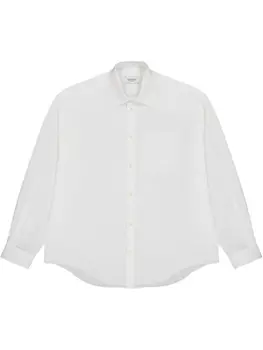 Laneus поплиновая рубашка, белый
