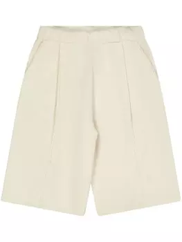 Laneus шорты с завышенной талией, серый