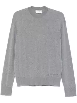Laneus свитер с круглым вырезом, серый