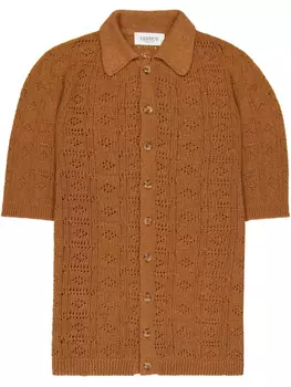 Laneus трикотажная рубашка, коричневый