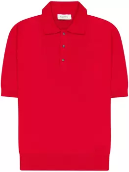 Laneus трикотажная рубашка поло, красный