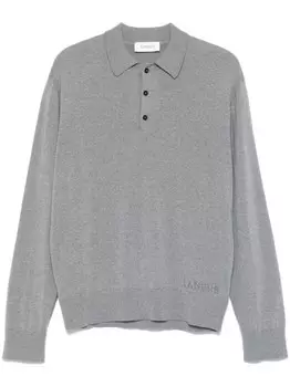 Laneus трикотажная рубашка поло, серый