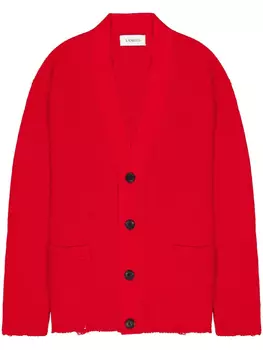 Laneus вязаный кардиган, красный