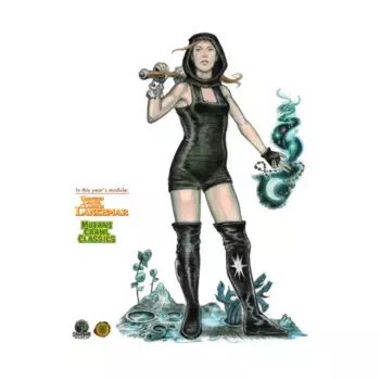 Lankhmar/Mutant Crawl Classics (Free RPG Day 2016) - Cover B, Dungeon Crawl Classics Role Playing Games - Adventures, мягкая обложка