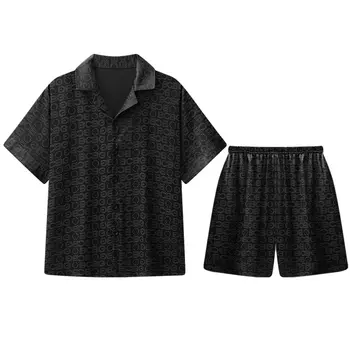Lanmu Lan Miao Men Pajama set, BBA Ice Silk Мужской G839