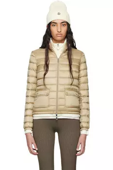 Ланс пуховик Moncler, бежевый