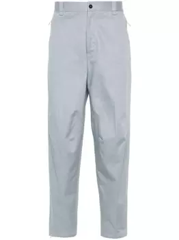 Lanvin брюки Biker прямого кроя, серый