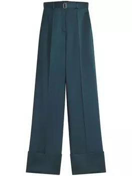 Lanvin брюки с поясом, синий