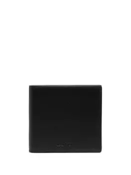 Lanvin бумажник с тисненым логотипом, черный