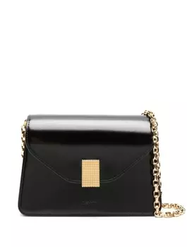 Lanvin Concerto leather crossbody bag, черный