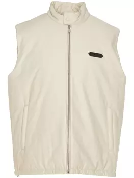 Lanvin дутый жилет, нейтральный цвет