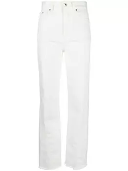 Lanvin джинсы прямого кроя, белый
