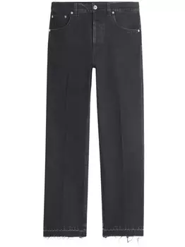 Lanvin джинсы прямого кроя, черный