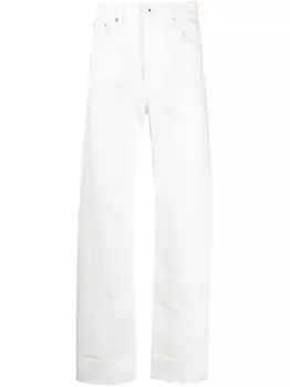 Lanvin джинсы Twisted прямого кроя, белый